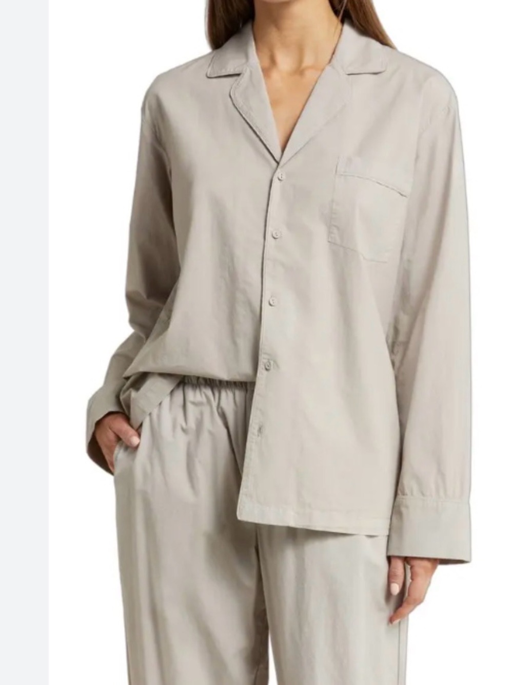 Skims poplin unisex sleep pants Size S